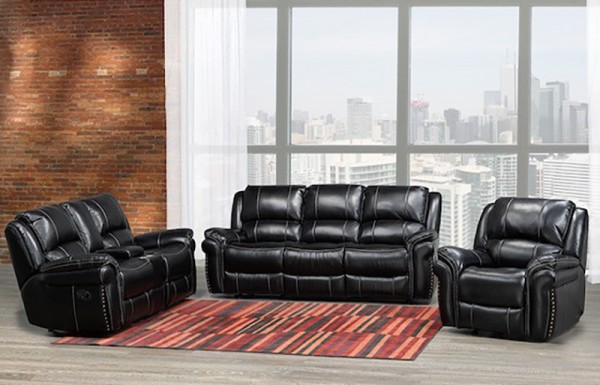 HILTON RECLINER SERIES BLACK